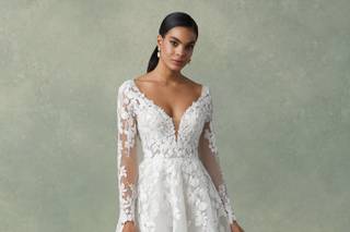 robe de mariée longue Justin Alexander