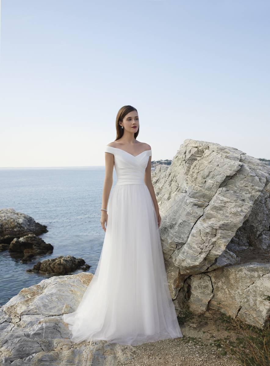 robe de mariée blanche simple