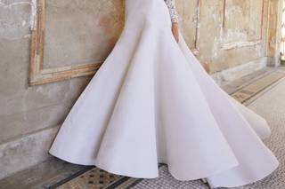 robe mariée sirène Oscar de La Renta