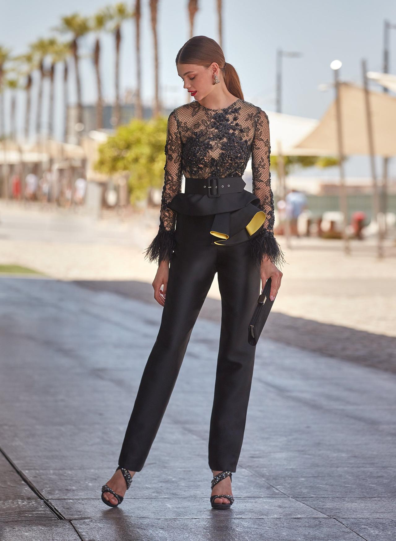 Pantalon Femme | Kiabi Pantalon taille haute habillé Noir