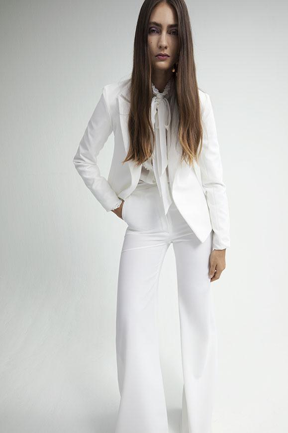 tailleur pantalon femme mariage