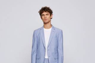 costume de mariage pour homme bleu ciel