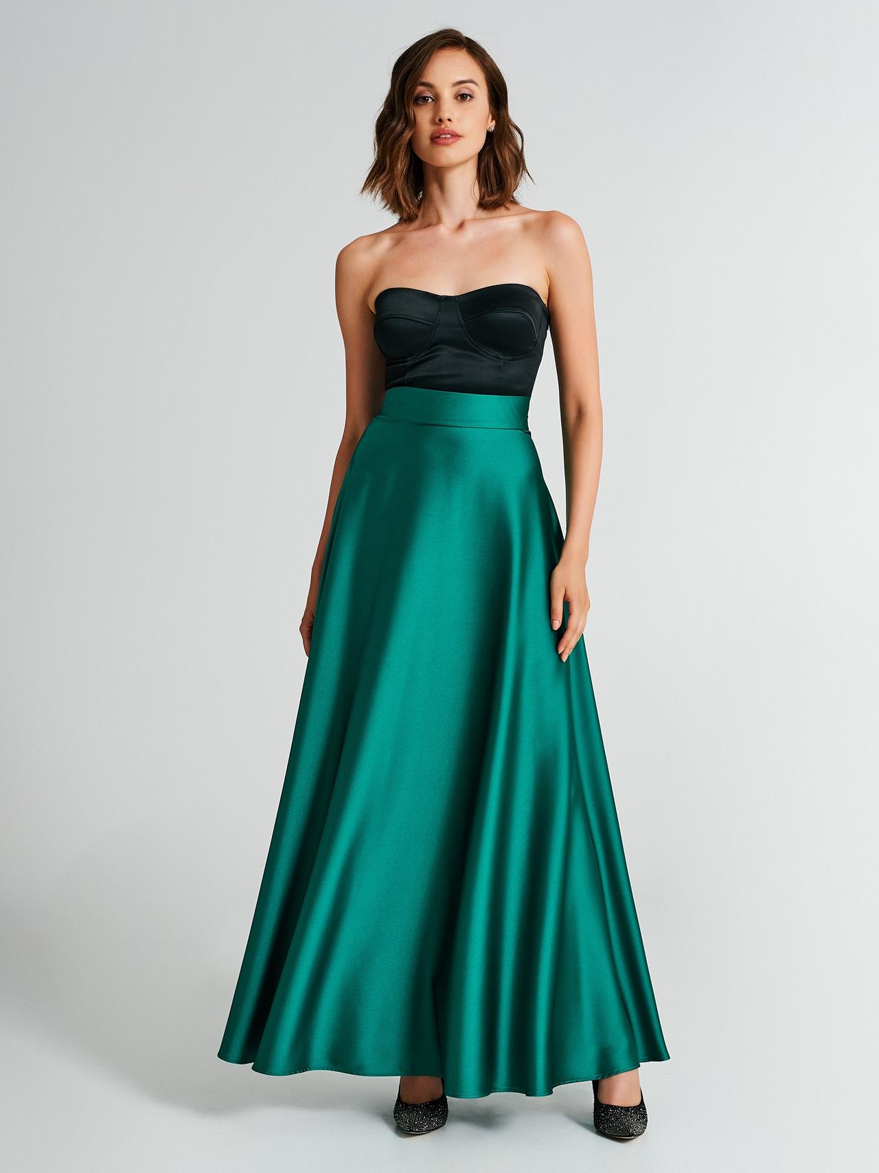 robe de soirée vert émeraude pour mariage