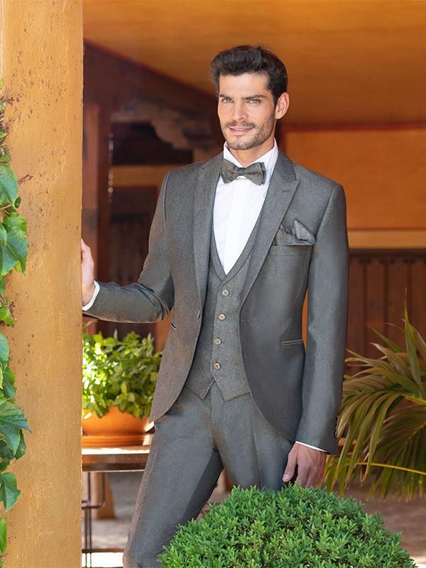 35 costumes de mariage gris à la pointe de l