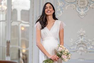 robe de mariée femme enceinte