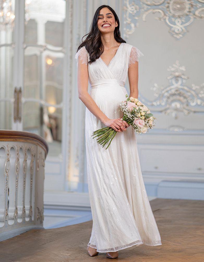 robe de mariée femme enceinte