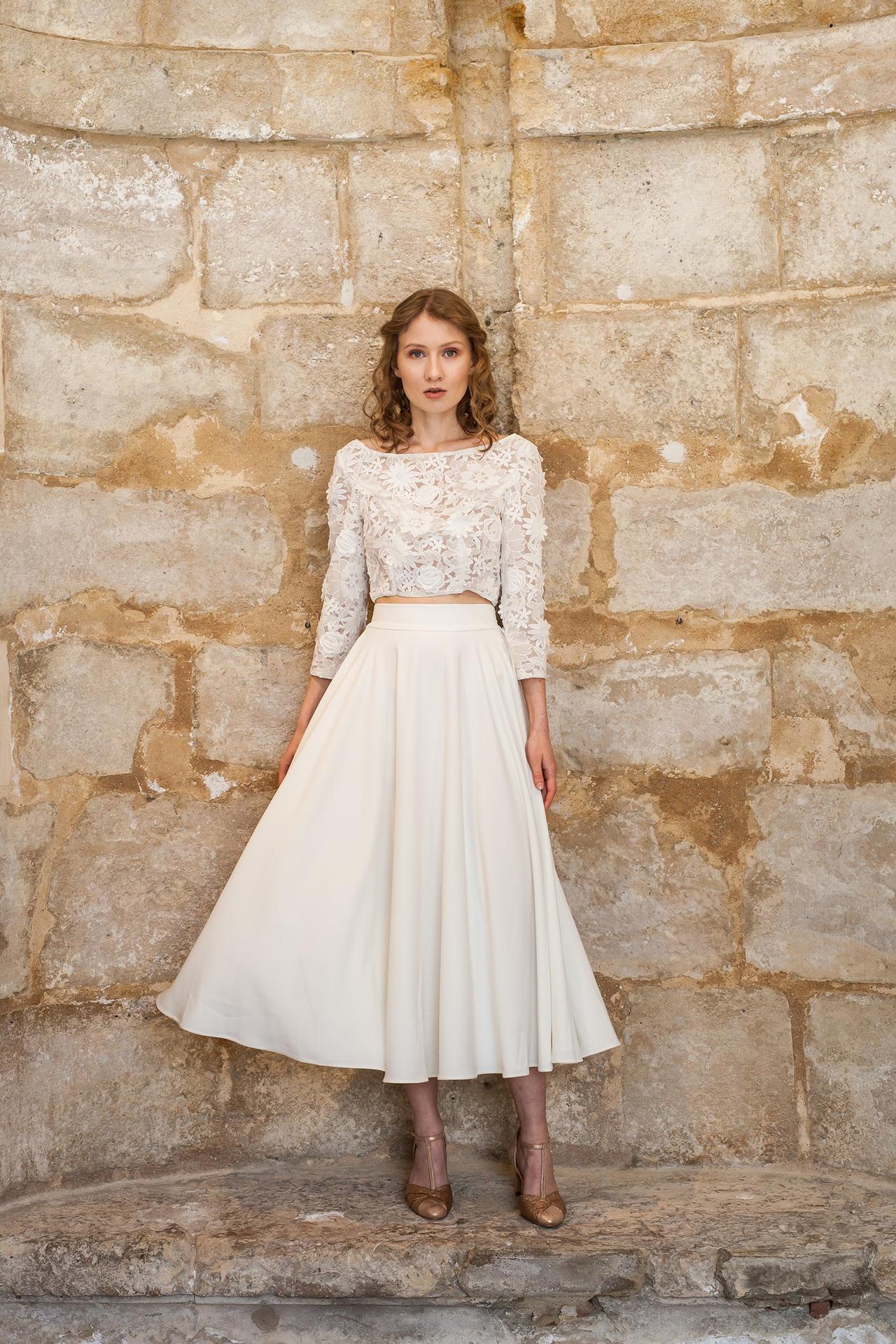 80 robes de mariée plissées : l'atout charme