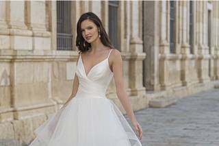 robe de mariée princesse volumineuse