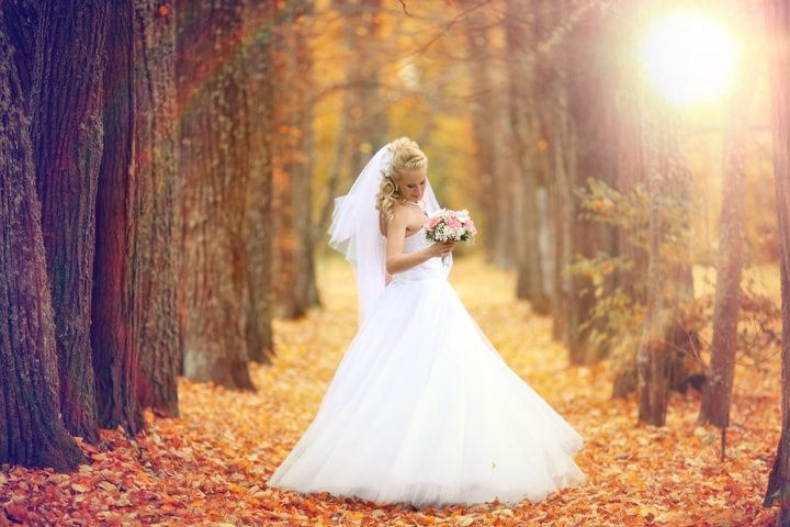 Couleurs pour la décoration de mariage automne 2014