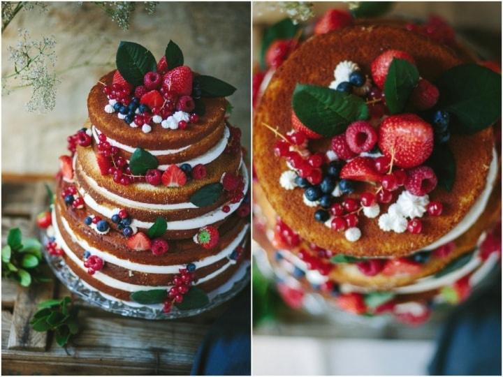 Naked cake la pièce montée qui met à nu votre dessert de mariage