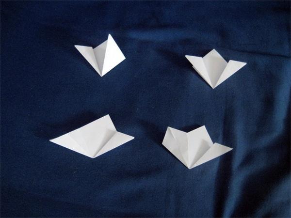 Comment faire une couronne en papier, Couronne en papier origami