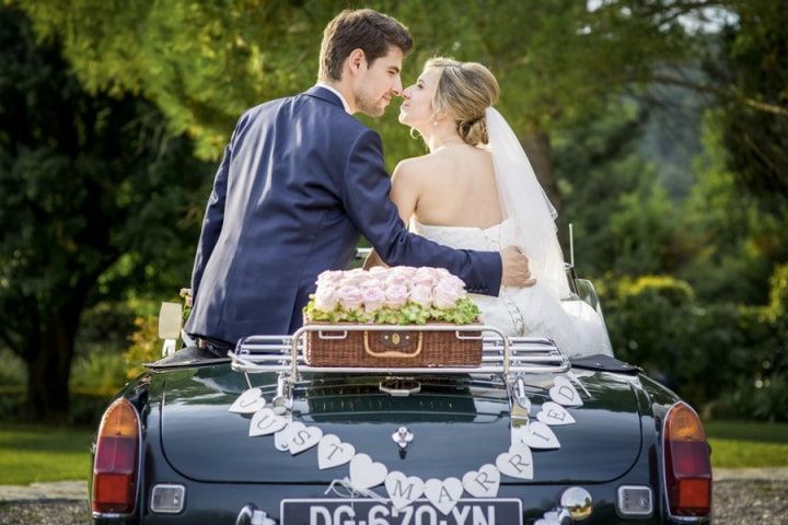 35 idées de Décoration voiture pour mariage