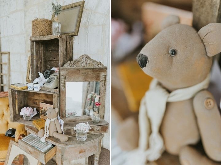 Des jouets pour une déco de mariage qui rime avec enfance