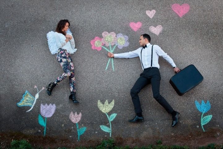 Séances trash-the-dress urbaines