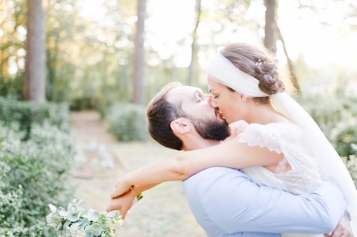 Toutes les façons de porter votre voile de mariée