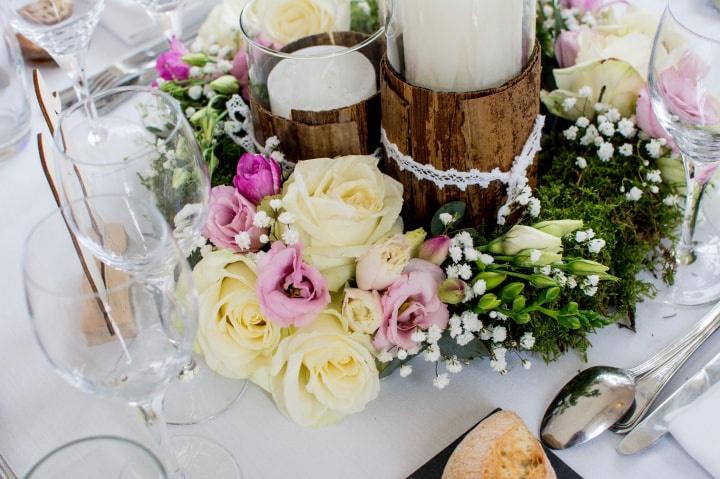 15 idées de centres de table avec fleurs