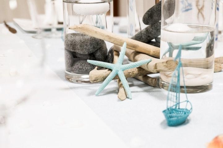 25 idées pour une déco de mariage sur le thème de la mer