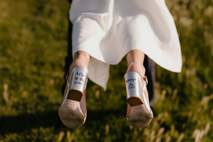 8 idées de messages à inscrire sur vos chaussures de mariage