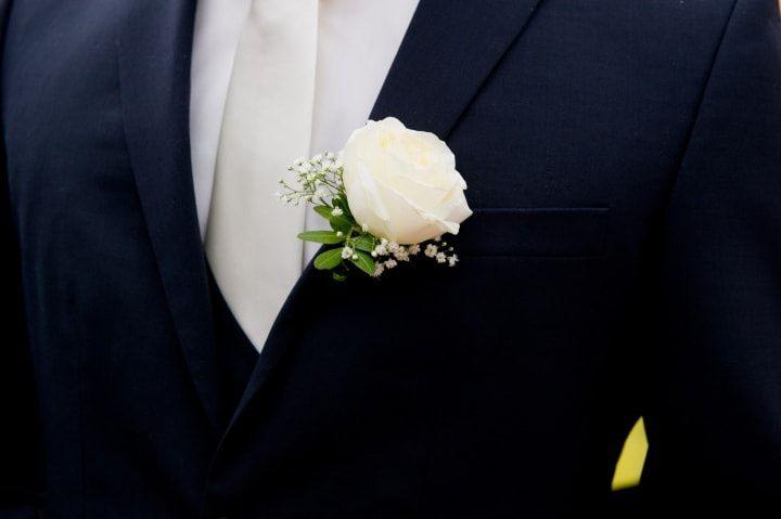 13 idées de boutonnières de mariage