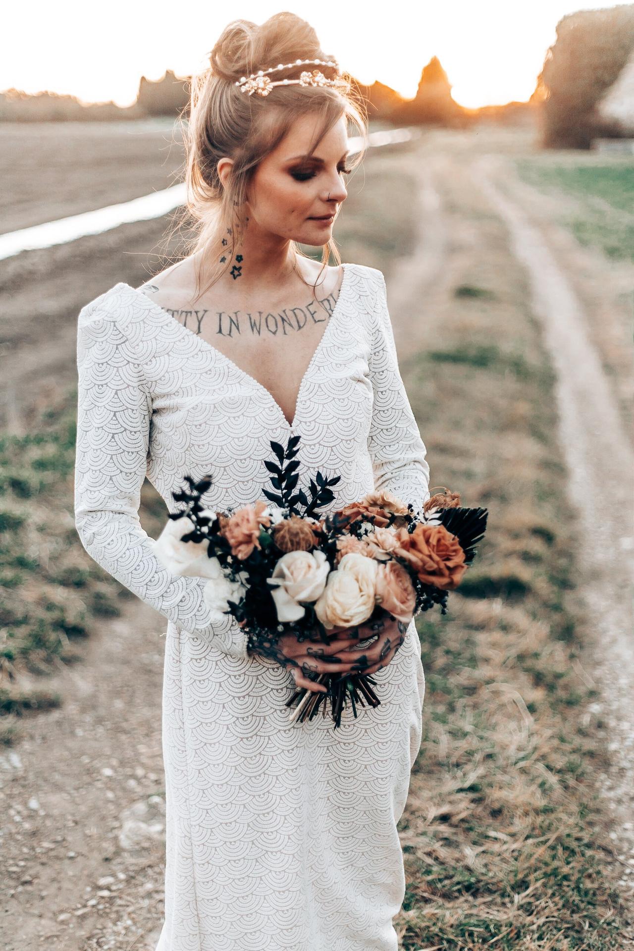 coiffure mariage chignon