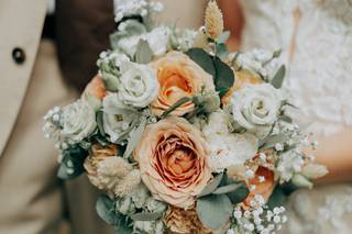 bouquet de mariée rond