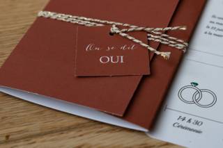 faire-part de mariage chic bordeaux