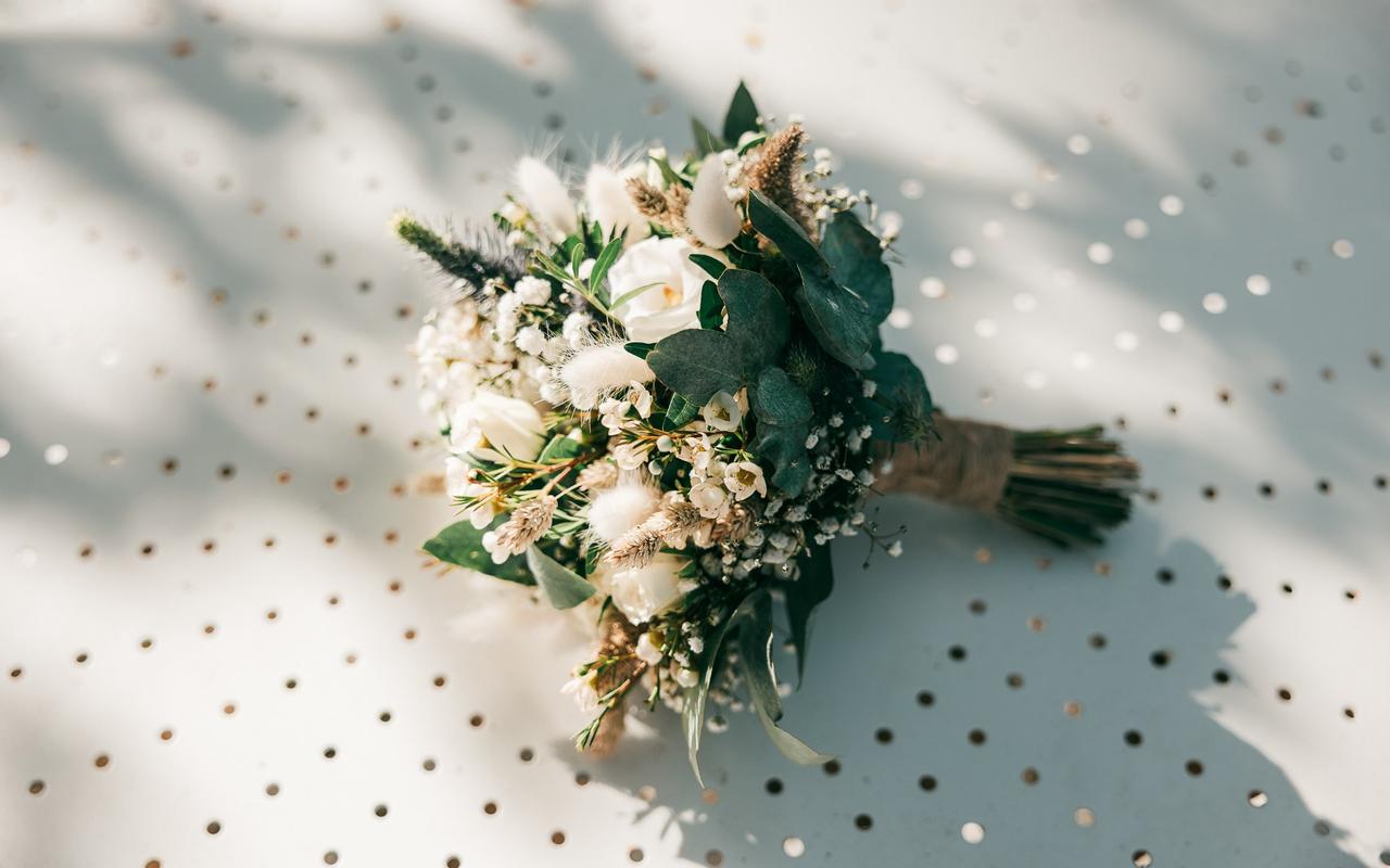 bouquet de mariée rond