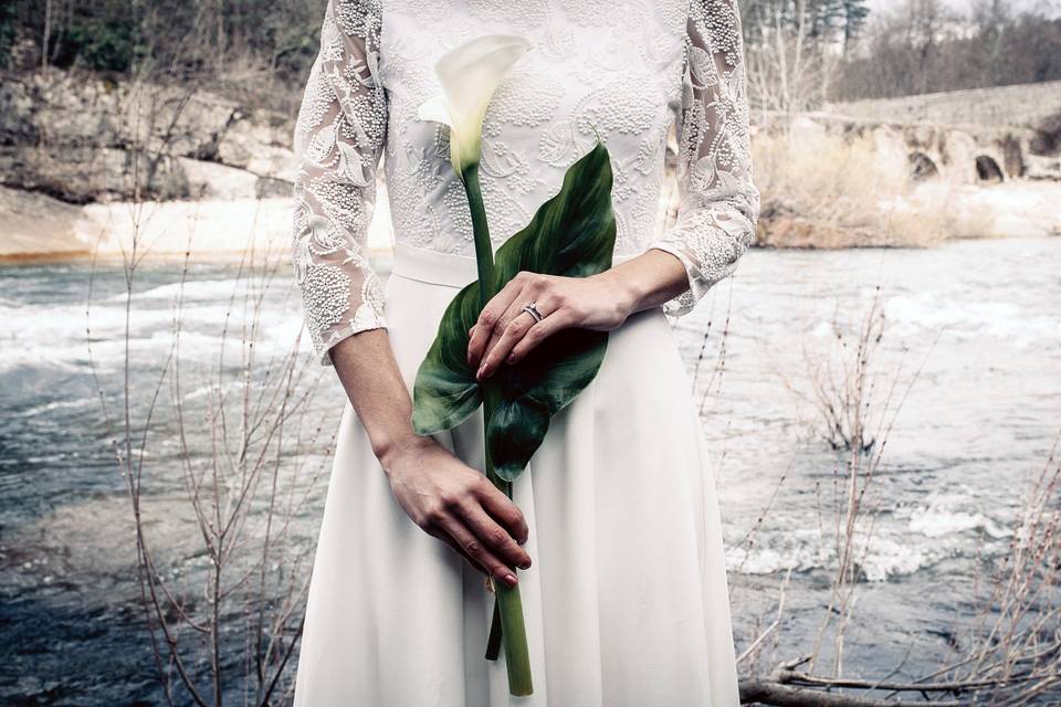 Bouquet de mariée ultra simple : 7 modèles avec une seule fleur