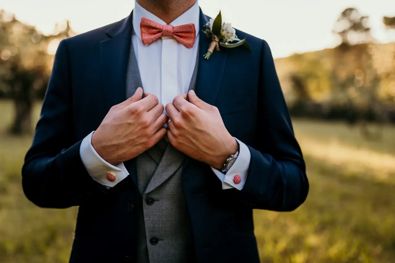 gilet cravate mariage