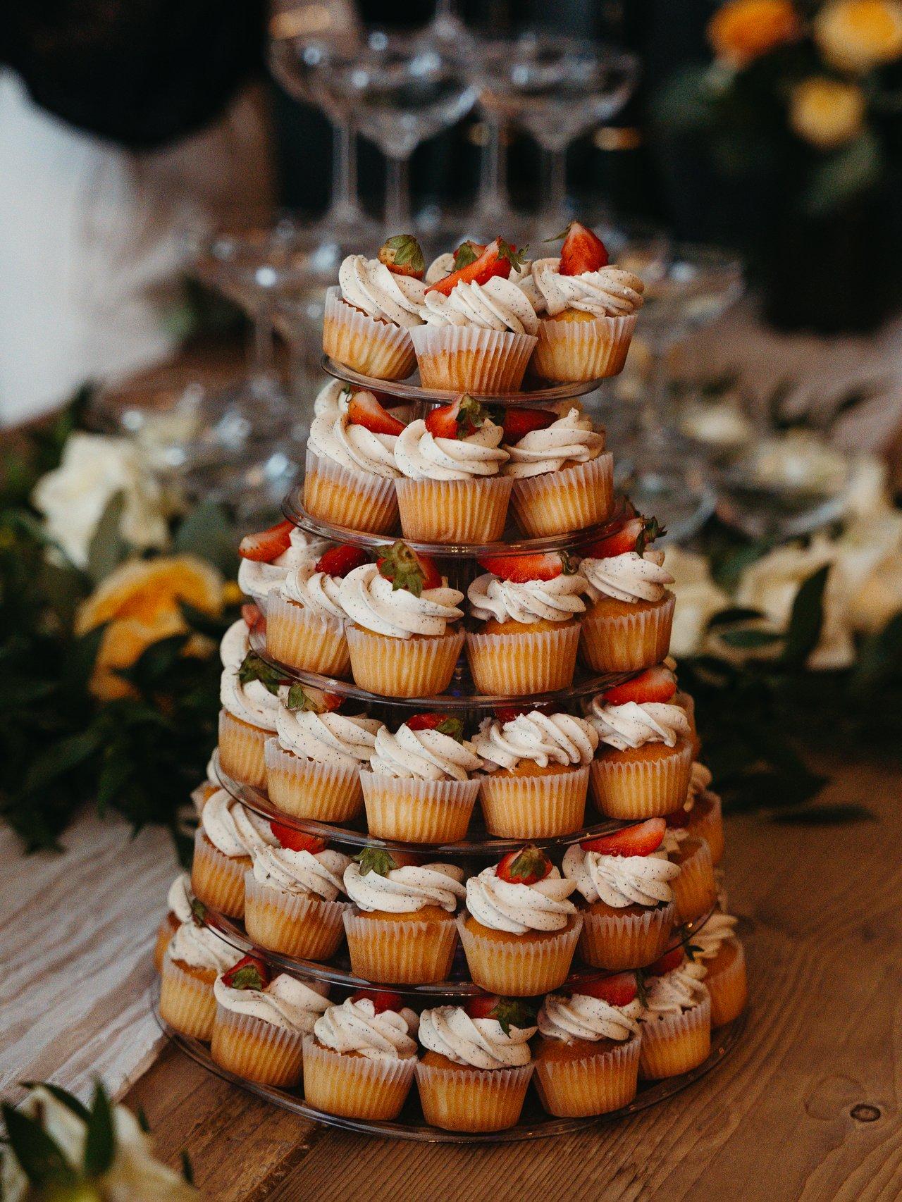 piece montee cupcake