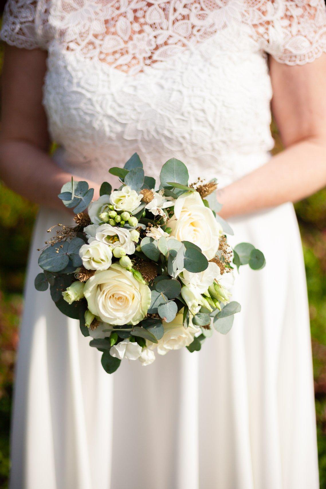 petit bouquet de mariée champêtre