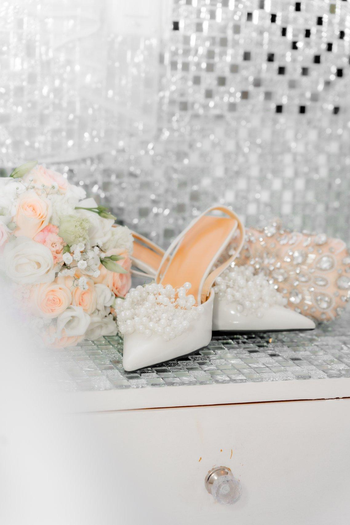 chaussure de mariage femme customise