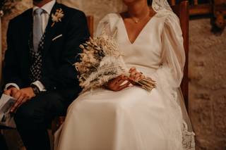 petit bouquet de mariée champêtre