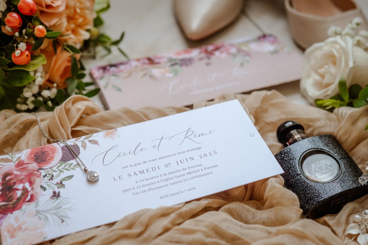 texte faire part mariage, informations a mettre sur le carton d'invitation