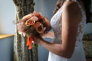 bouquet de mariée rond