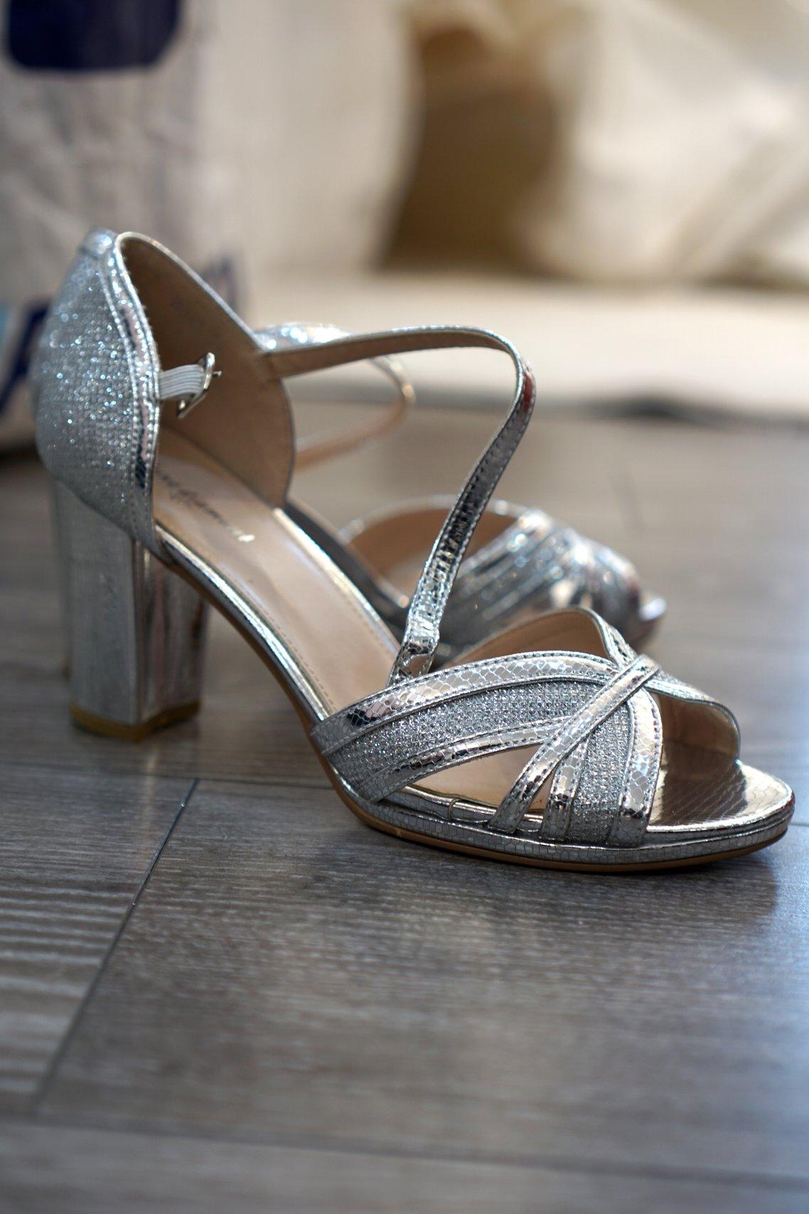 Chaussure argenté mariage online