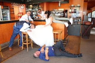 Photo couple mariage originale drole