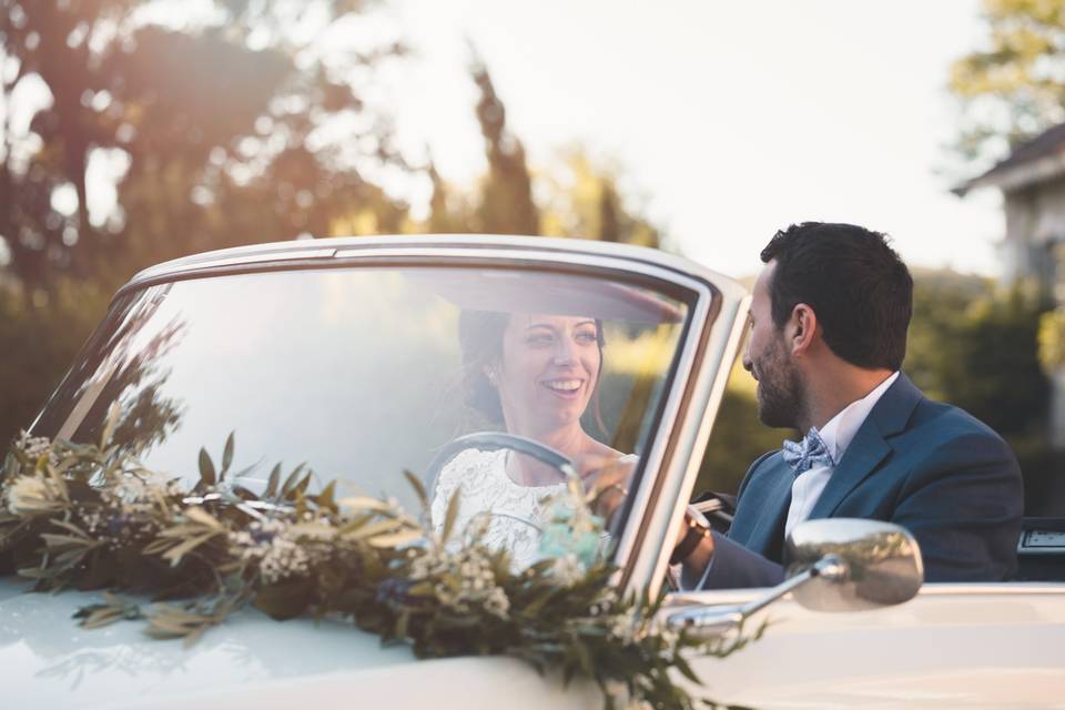6 voitures décapotables pour votre mariage