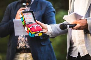 porte alliances original mariage rubik cube