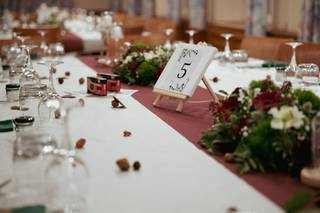 décoration table mariage noël