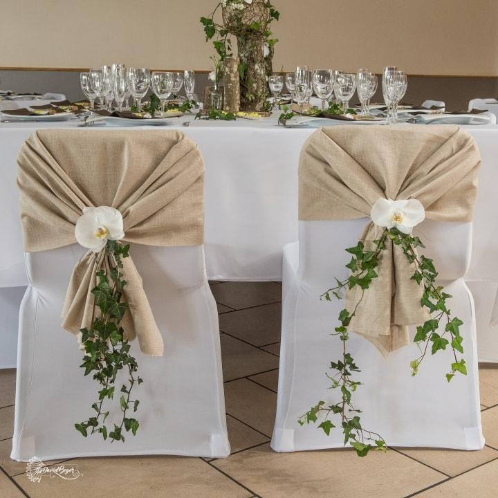 Decoration Mariage Champetre Just Married,Cannage pour Chaise