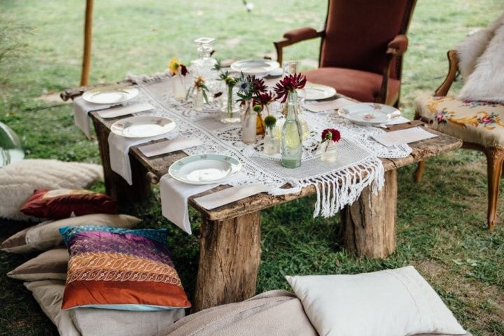 Mariage bohème : une décoration réussie en 4 éléments clés