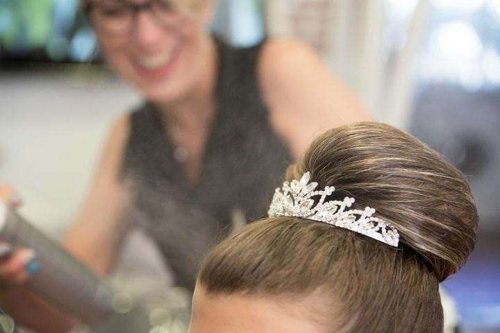 coiffure chignon mariage danseuse