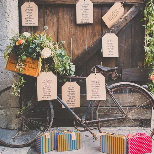 plan de table mariage mariage vintage