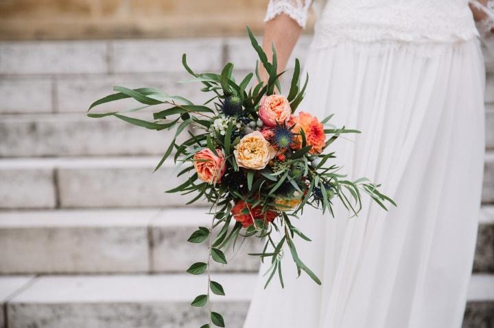 petit bouquet de mariée champêtre