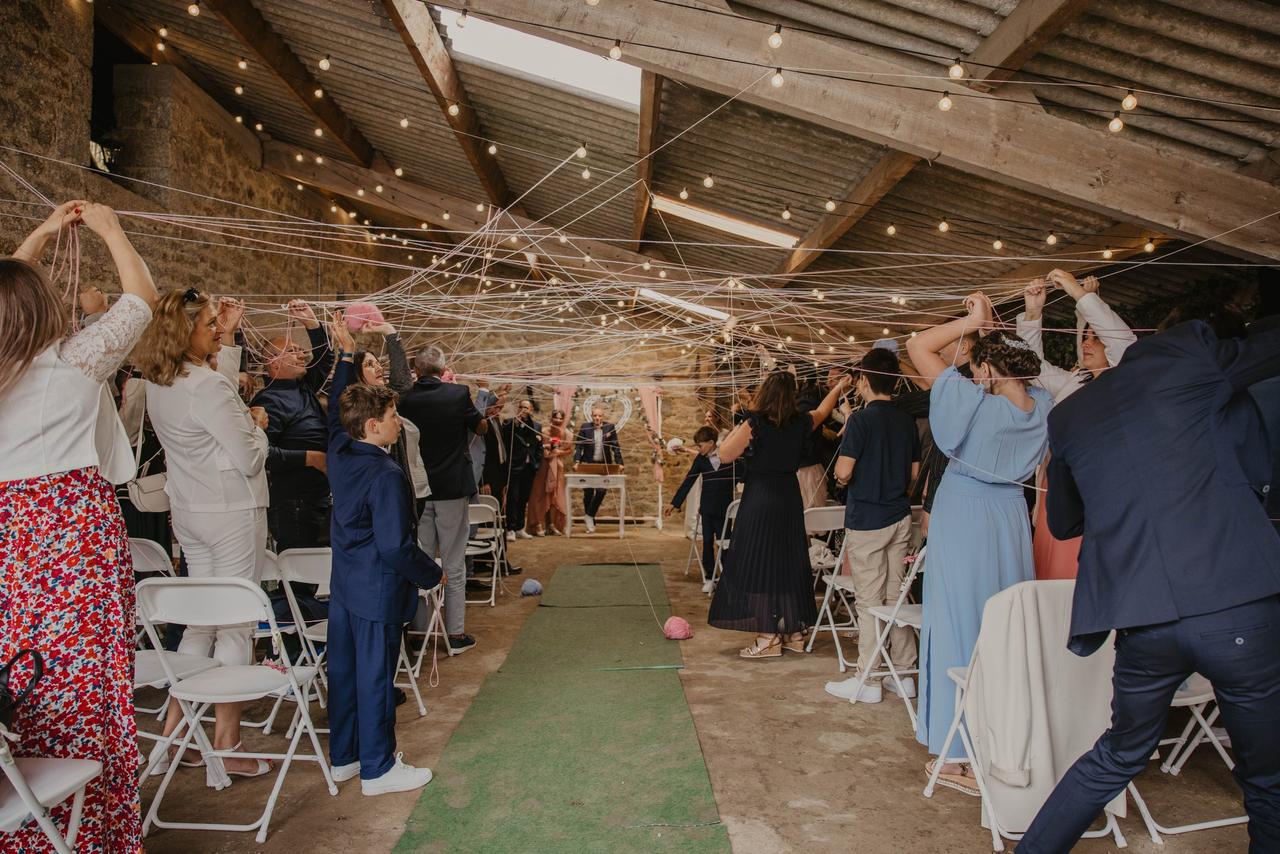 ceremonie laique a la ferme d'antan de tregunc, salle mariage pas chère finistère