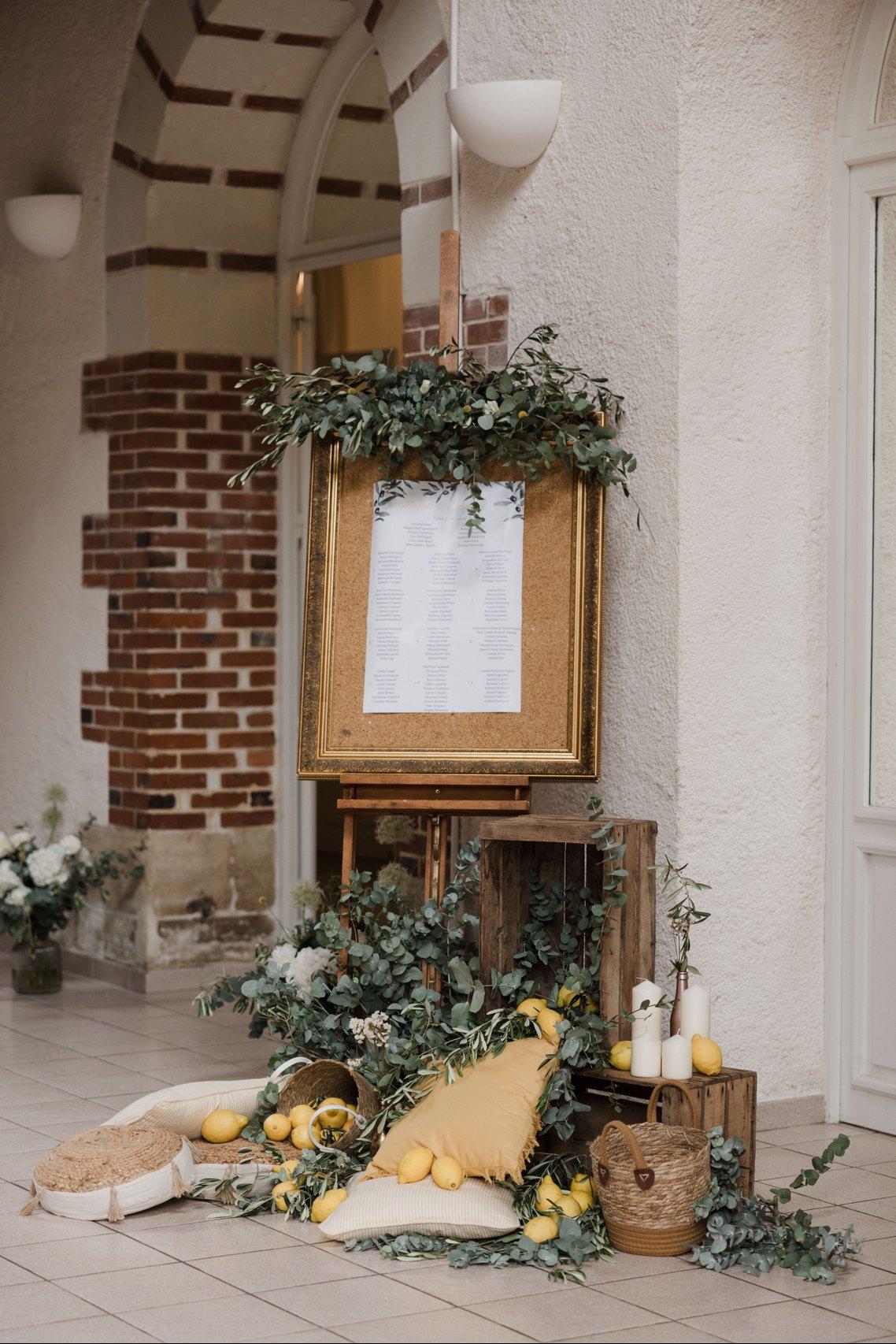 plan de table mariage