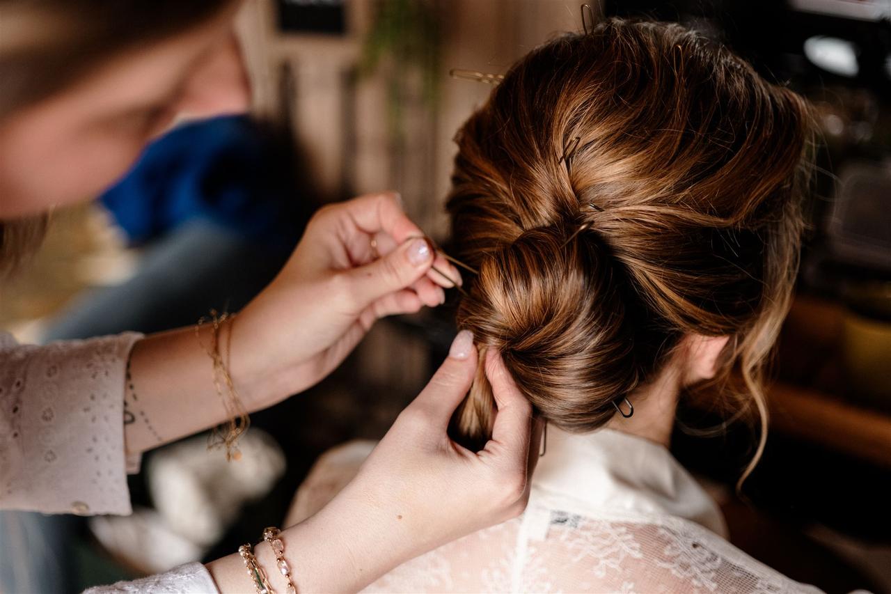 chignon bas mariage tuto a faire soi meme