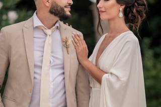 coiffure mariage chignon haut avec accessoire pour cheveux