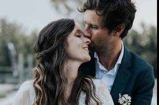 coiffure mariage cheveux bouclés